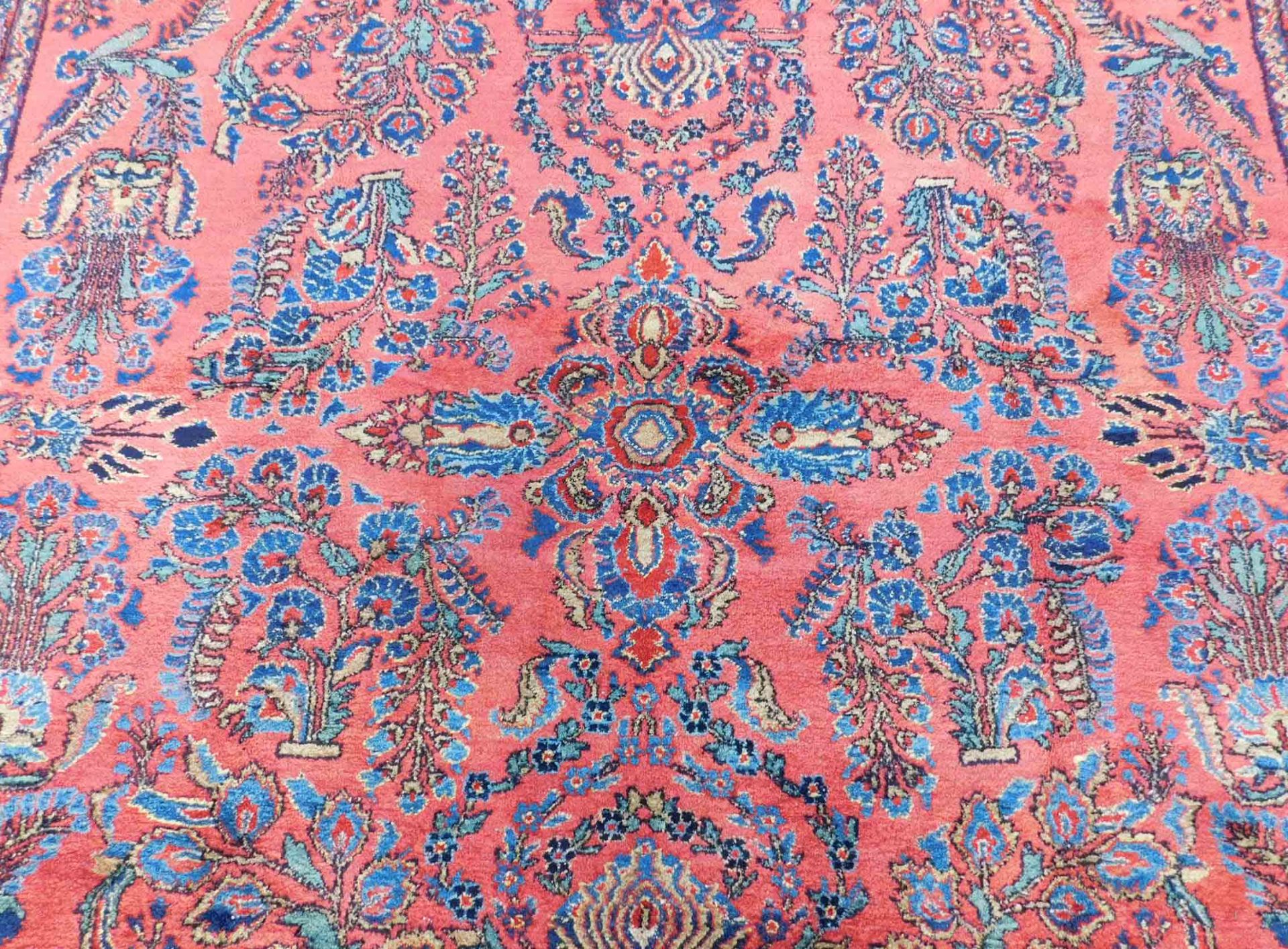 Saruk Persian carpet. "American Saruk". Iran. Around 100 years old. - Bild 4 aus 8