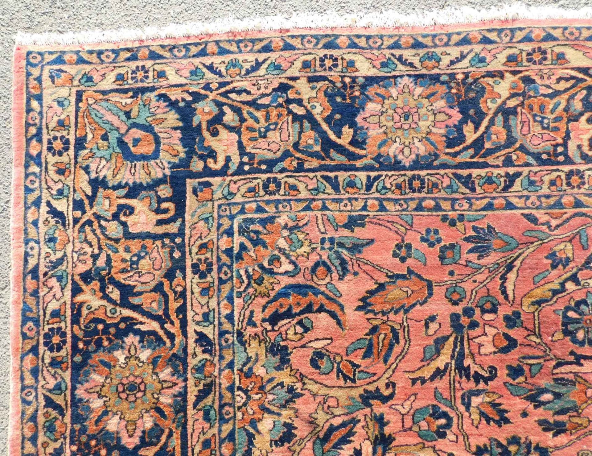 Saruk Persian carpet. "American Saruk". Iran. About 100 years old. - Image 7 of 20