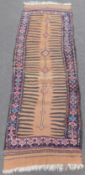 Varamin Sofreh Persian carpet. Iran. Around 80 - 120 years old.