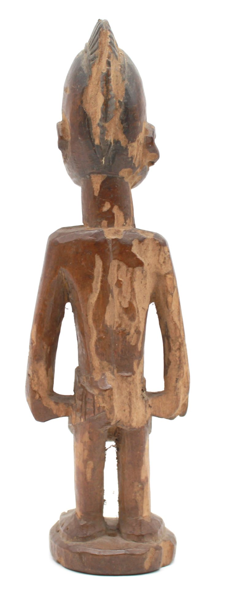 Figure. Man. Probably Yoruba, Nigeria, West Africa. 26 cm high - Image 3 of 7