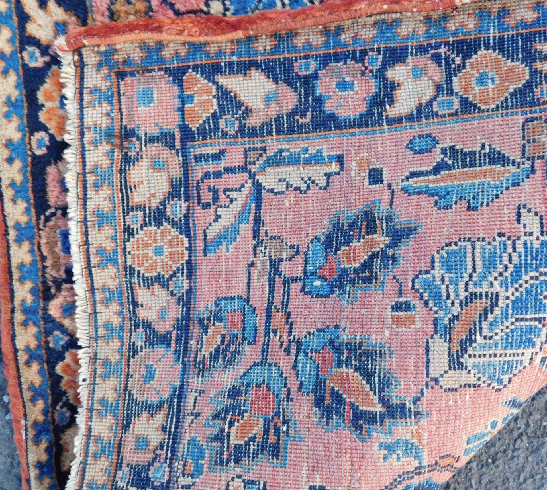 2 Saruk "American Saruk". Persian carpets. Iran, about 80 - 110 years old. - Image 3 of 12