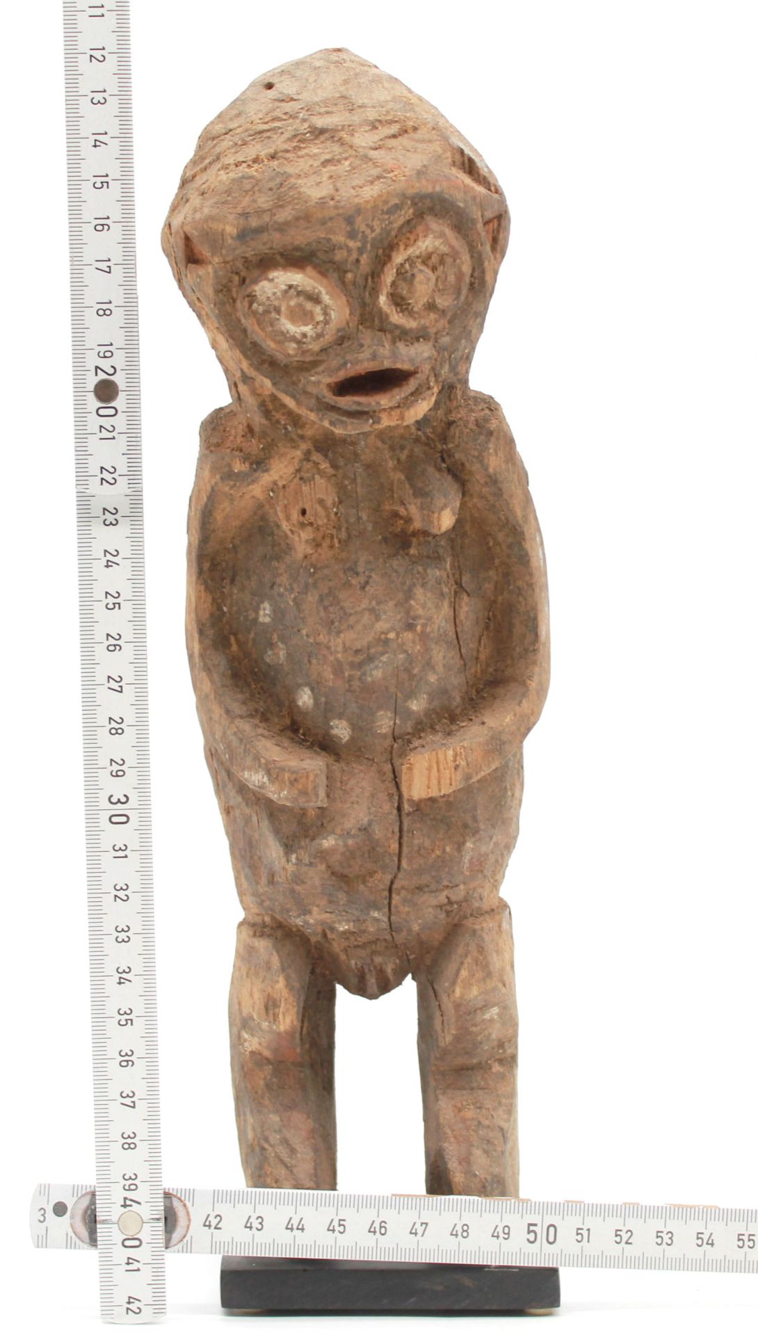 Female shrine figure. Probably Yoruba, Nigeria, West Africa. - Bild 7 aus 7