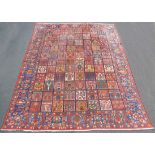 Bakhtiar Persian carpet. Field pattern. Iran. Around 80 - 120 years old.