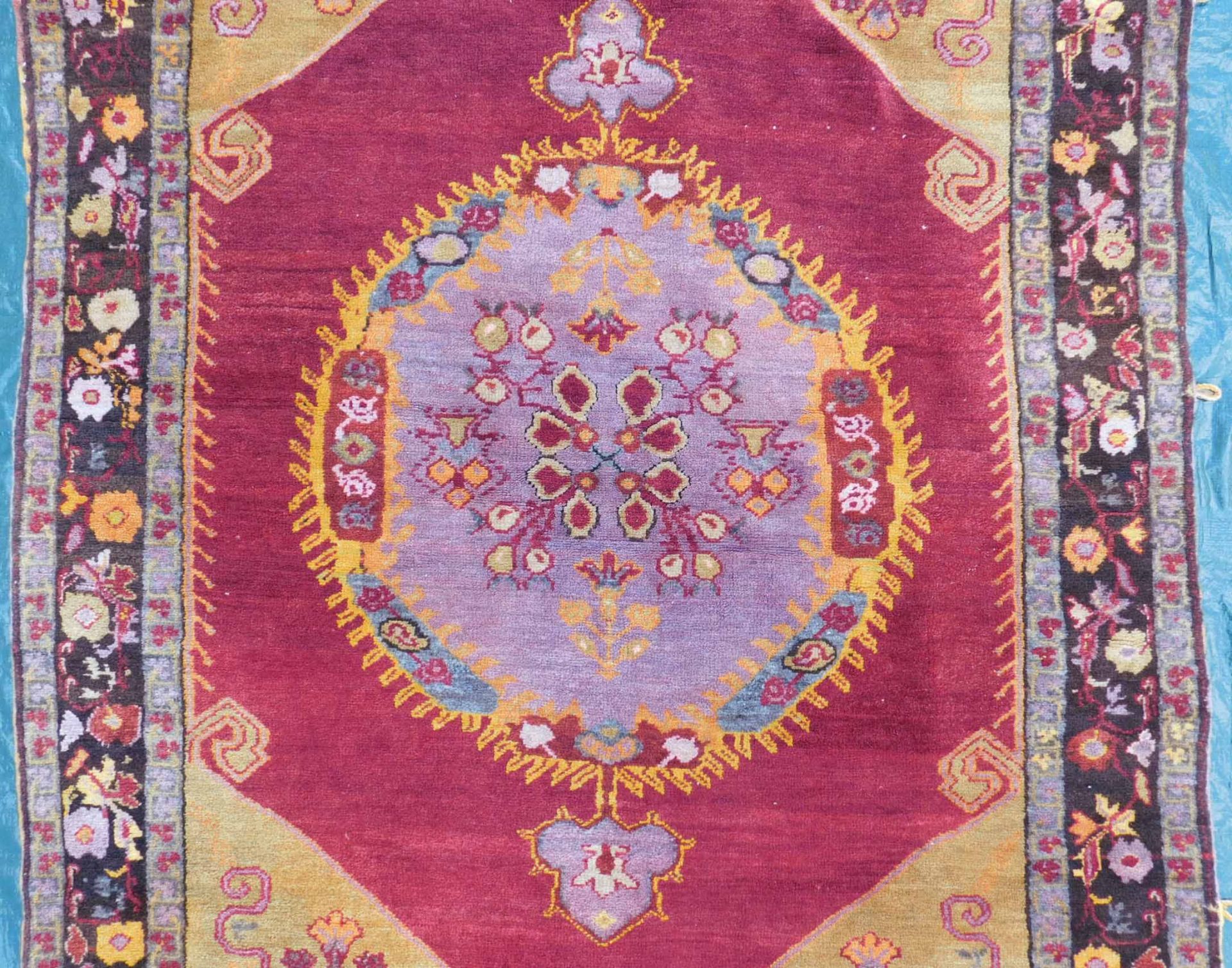 Kirschehir village rug. Turkey. Anatolia. Around 80 - 120 years old. - Image 3 of 5