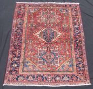 Karadja Persian rug. Iran. Antique, circa 80 - 120 years old.