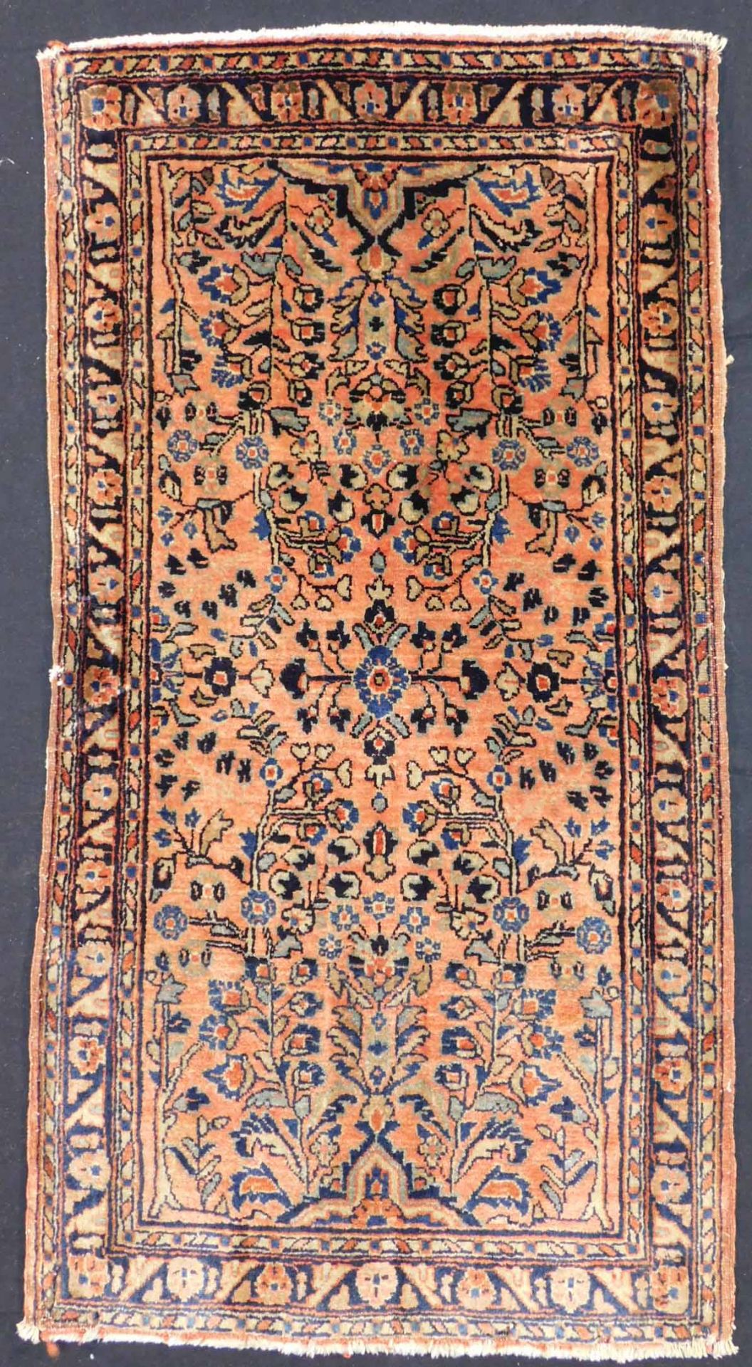 2 Saruk Poschti "American Saruk". Persian carpets. Iran, about 80 - 110 years old. - Image 3 of 6