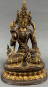 Tara, Buddha, Bodhisattva. Wohl Tibet, China antik.