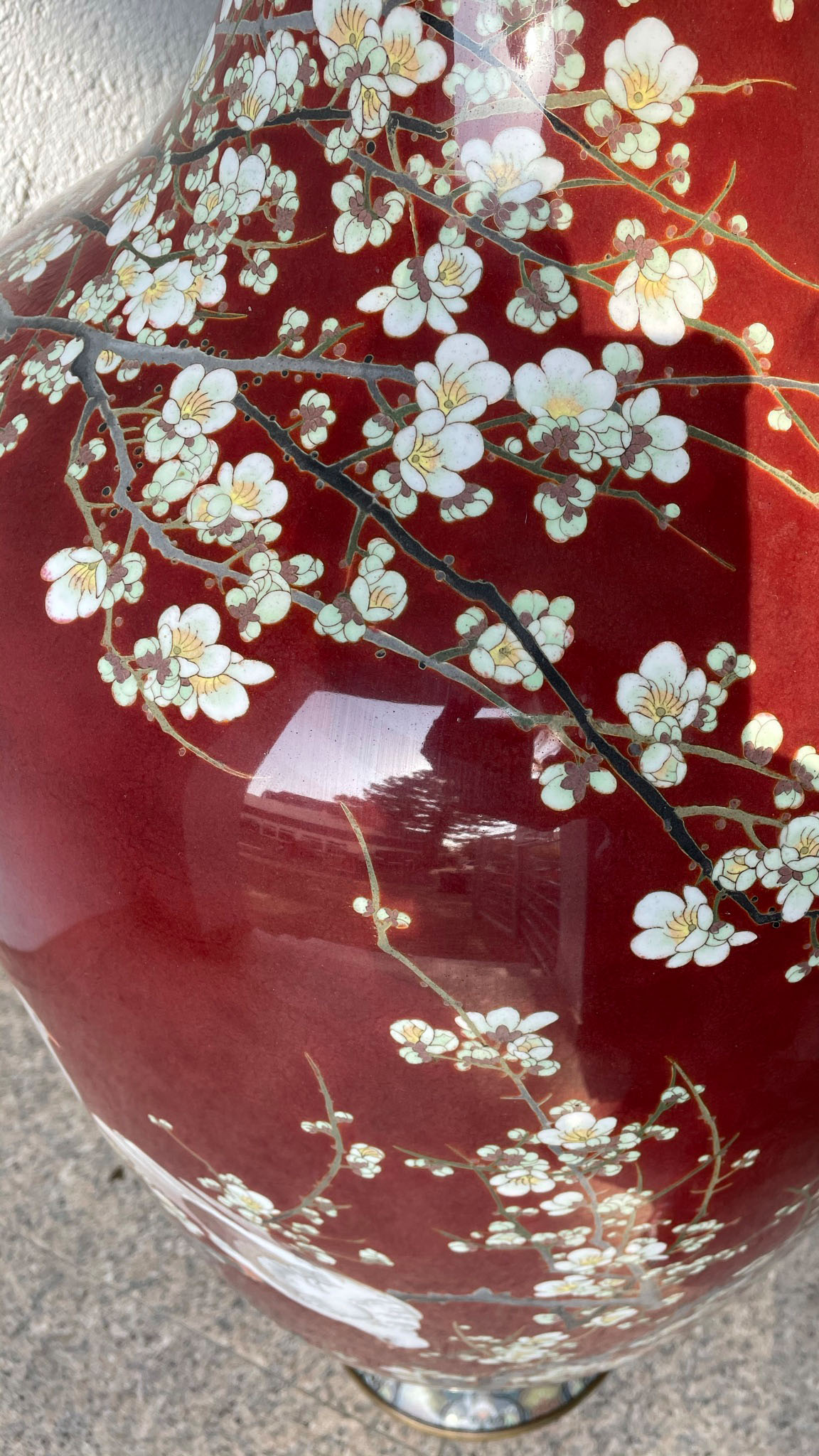 Große Cloisonné Vase. Japan. - Image 25 of 29