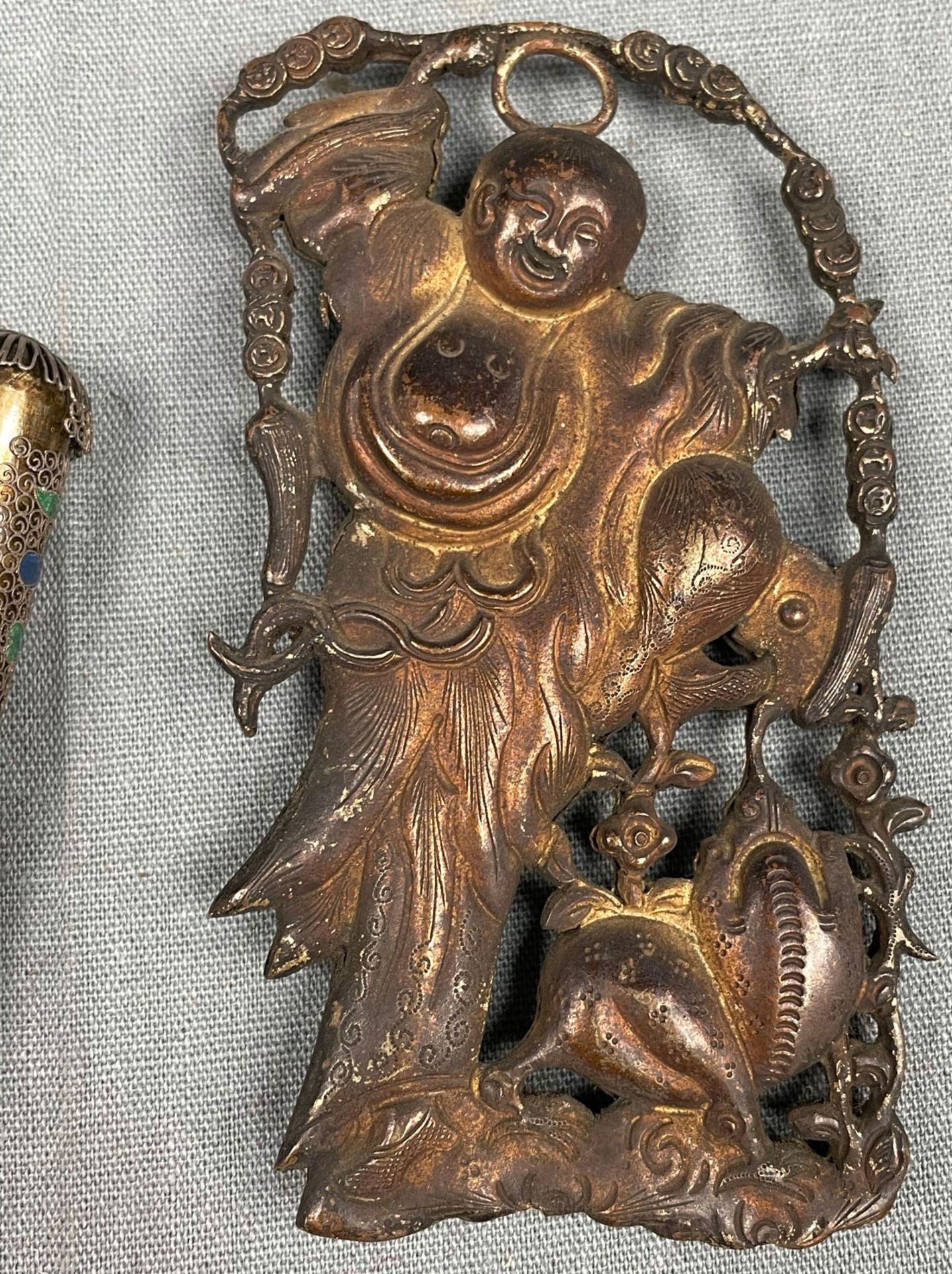 Sammlung Kleinteile. Auch Bronze Japan antik. - Bild 3 aus 16