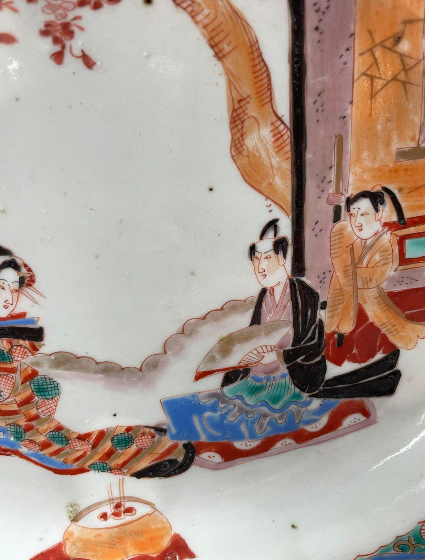 3 Teller und eine Schale. Wohl China antik 18. / 19. Jahrhundert? - Bild 7 aus 10