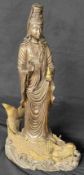 Guan Yin. Wohl Thailand Anfang 20. Jahrhundert. Bronze.