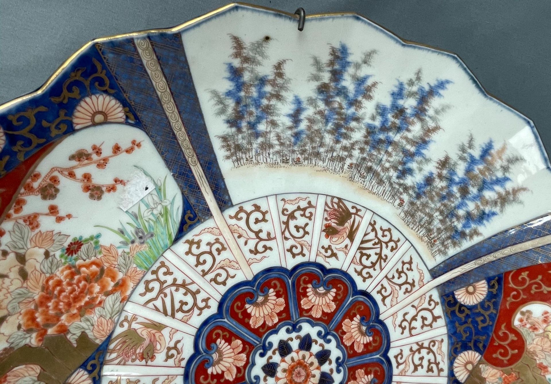 2 große Platten. Porzellan. Wohl China antik. - Image 3 of 18