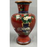 Vase Cloisonné. Wohl Japan, China antik.