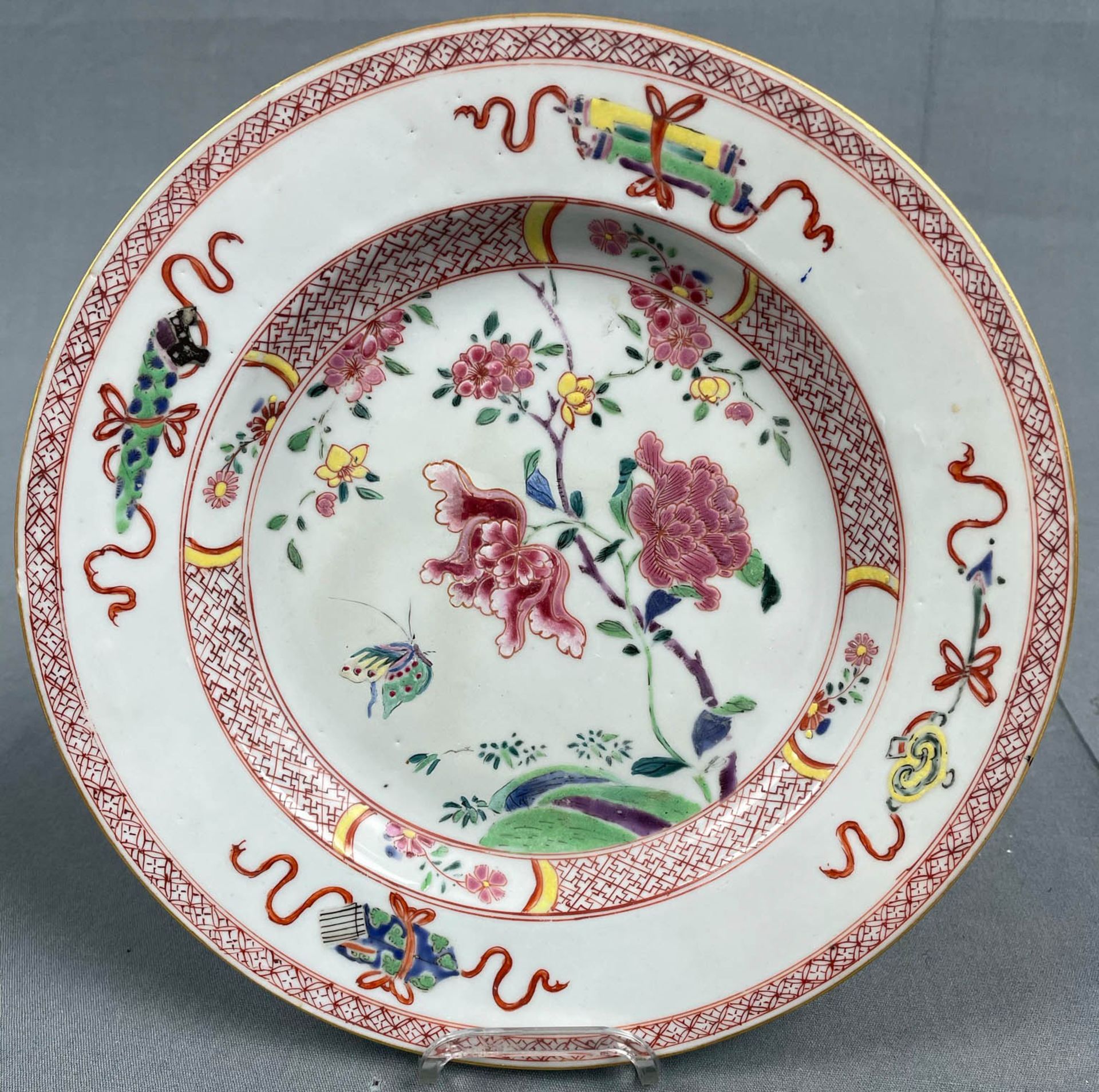 5 Teller. Wohl China alt, 18. / 19. Jahrhundert. - Image 18 of 32