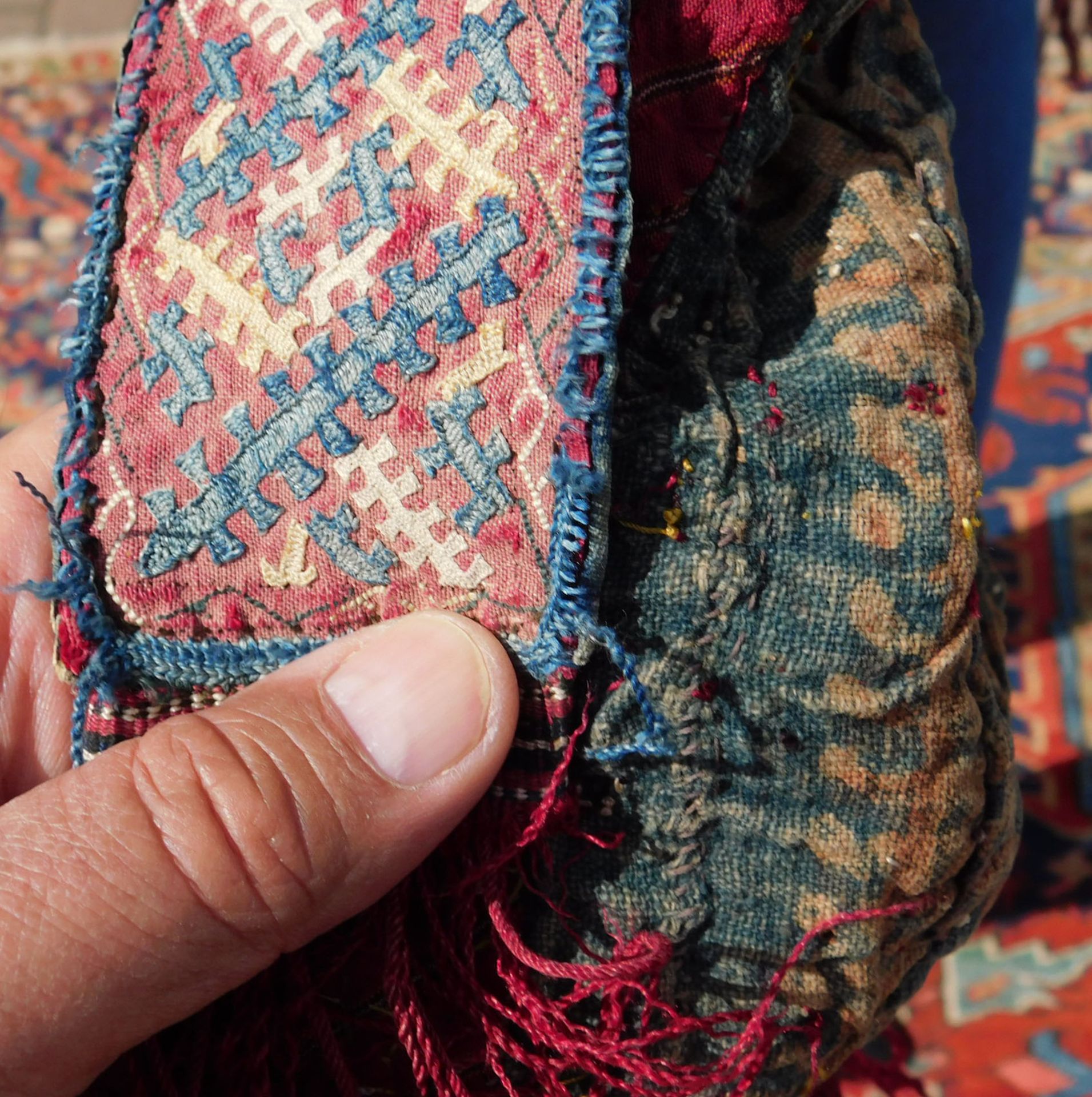 Chirpy. Frauenmantel der Turkmenen. Zentralasien. Antik. - Bild 6 aus 6
