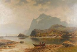 A. B. WOLTER (XIX). Fjord.