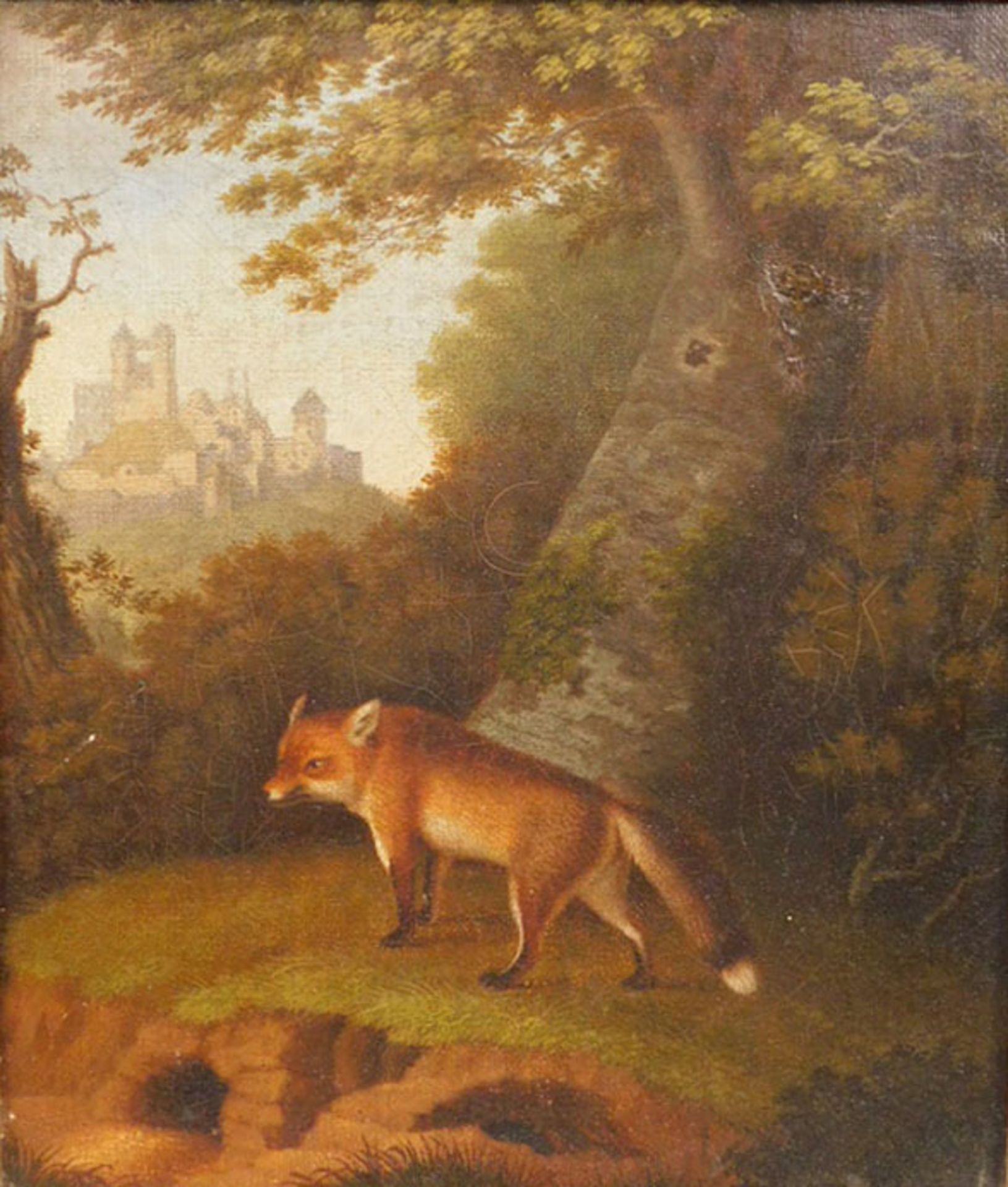 UNSIGNIERT (XVIII - XIX). Fuchs.