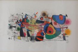 Joan MIRO (1893 - 1983). Composition.