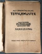 Julius Lessing. Buch. "Altorientalische Teppichmuster"