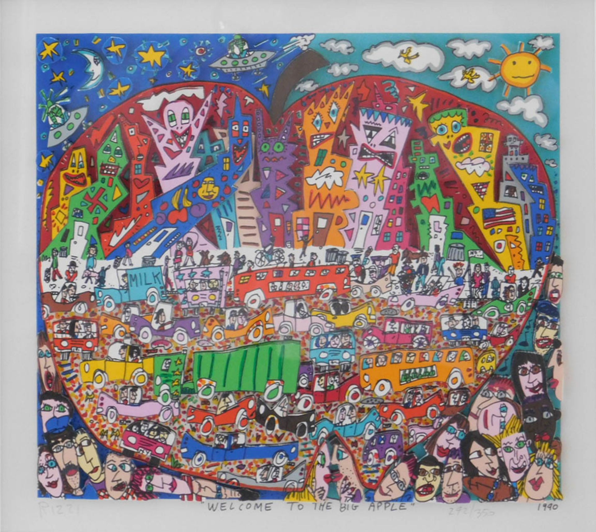 James RIZZI (1950-2011). "Welcome to the Big Apple". - Bild 2 aus 8