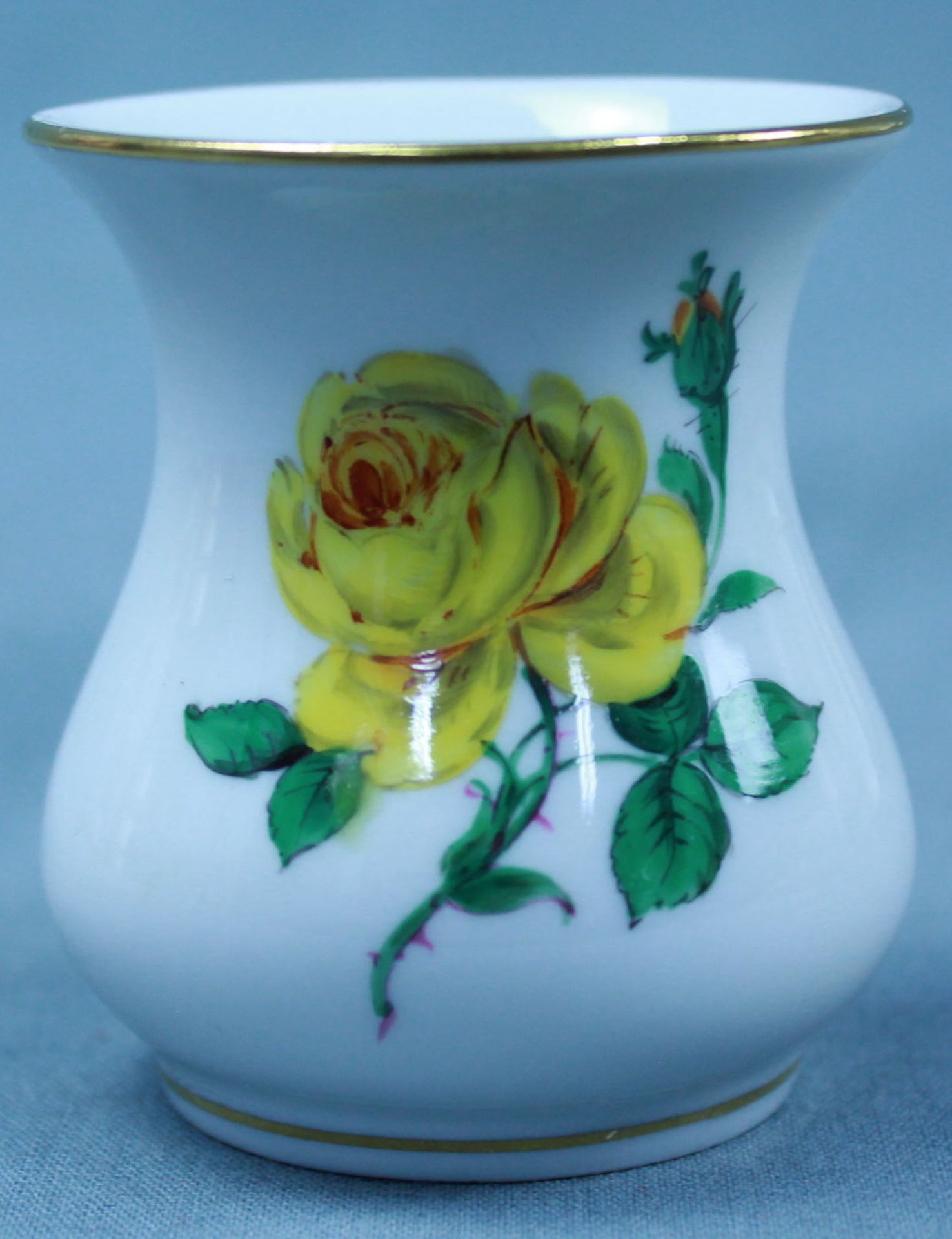 Meissen Porzellan. Konvolut Gelbe Rose. - Image 46 of 70