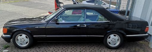 Mercedes-Benz 500 SEC (W 126) Cabrio Umbau