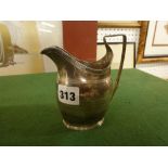 A George III silver milk jug by Godbehere & Wigan, London 1797, 4.8 ozt TO BID ON THIS LOT AND FOR