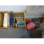 Ten box of books on art and antiques, including many on Art Nouveau and Art Deco design and figures,
