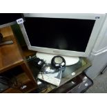 A Samsung television and a Guinness Surger with charger. [on lot 873] TO BID ON THIS LOT AND FOR