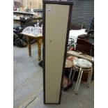 A metal floor-standing gun case (keys in office). TO BID ON THIS LOT AND FOR VIEWING APPOINTMENTS