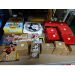 Beano items including Robert Harrop resin figures, A Lledo Limited Edition vehicle Box Set 2005,