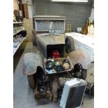 A 1929 Morris Cowley Flatnose saloon, registration KX 3053, for full restoration. This vehicle comes