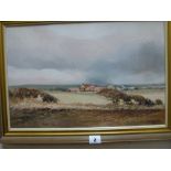 Ken Ogborne (b. 1912), an oils on canvas, 'Yorkshire Farm', signed and dated '81 (31 x 46 cm),