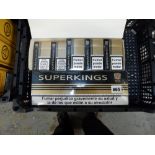 Superking cigarettes, comprising 18 packets in one sealed carton and one open carton [table] TO