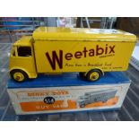 A Dinky 514 Guy Van Weetabix, in original box [upstairs by silver shelves] WE DO NOT TAKE CREDIT