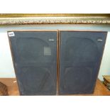 A pair of Kef speakers, serial no. 1016. [on lot 884] WE DO NOT TAKE CREDIT CARDS OR CASH. STORAGE