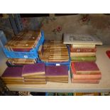 Books: A set of Sir Walter Scott's Waverley Novels, 47 of 48 volumes plus two volumes of