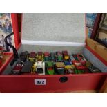 A collection of model vehicles including Grand Prix, Western MikanSue and John Day, some pre-war,