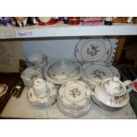A Royal Doulton Kingswood pattern part tea and dinner service. [s23] WE DO NOT TAKE CREDIT CARDS