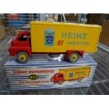 A Dinky Supertoys 923 Big Bedford Van Heinz, in original box [upstairs by silver shelves] WE DO