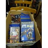 A quantity of Playstation 2 games including The Mummy, Blade and MX World Tour [under lot 865] WE DO