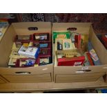 A large quantity, in six boxes, of die cast model vehicles, mainly Matchbox Models of Yesteryear,