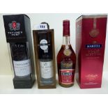 Martell VSOP Old Fine Cognac, 70 cl, with box (x1); Taylor's Late Bottled Vintage Port 2003, 75