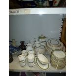 Royal Doulton Rondelay part dinner and tea service approximately 72 pieces including dinner