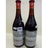 Fontana Fredda Barolo 1975, 75 cl (x2) (levels and conditions not stated) [G23] WE DO NOT TAKE