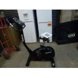 A Reebok Z Power exercise bike with instruction manuals and carry case [by back door] WE DO NOT TAKE