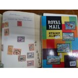 Two albums of mixed World stamps to include China. WE DO NOT TAKE CREDIT CARDS OR CASH. STORAGE IS