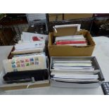 A large quantity of GB First Day Covers from approximately 1998 -2017 in four boxes. WE DO NOT