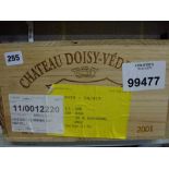 Ch. Doisy-Vedrines Barsac 2001, 75 cl (x12), in sealed wooden box, ex Christie's Wine Department,
