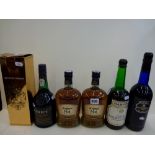 Stock 84 Riserva Invecchiata Brandy, 70 cl (x2); Croft Fine Ruby Port, 70 cl (x1); Harveys Bristol